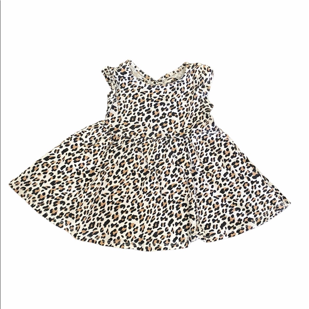 [3 for $15] Little Girls Leopard Print Dress